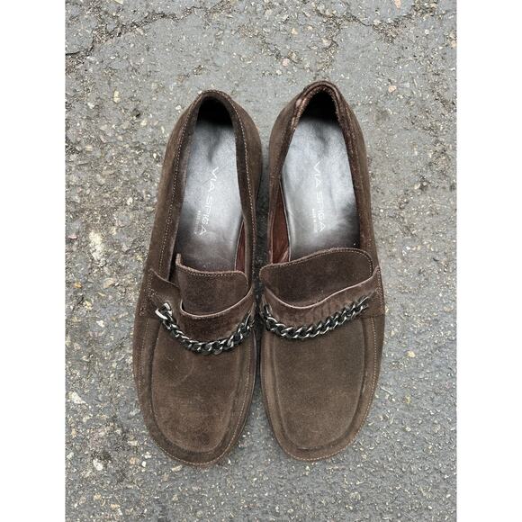 Via Spiga Suede Loafers Mens size 11 - Picture 1 of 5